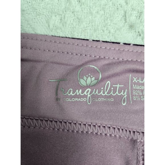 Purple Tranquility Active Skort X-Large Polyester/Spandex With Built-In Shorts F - Picture 3 of 5